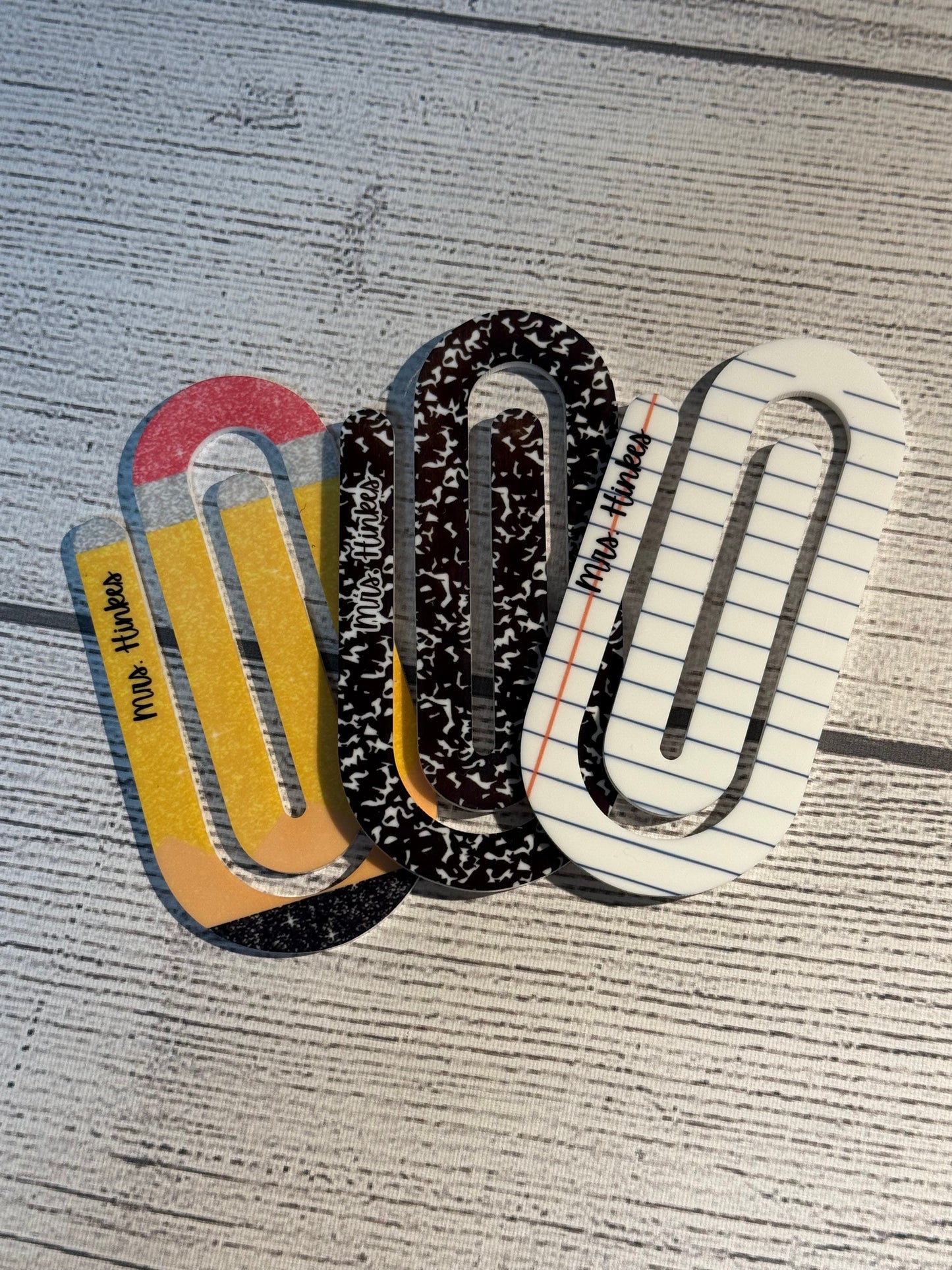 Jumbo Paper Clips for Teachers; Personalized Teacher Gift; Back to School Gift; Teacher Appreciation Bookmark (Copy)