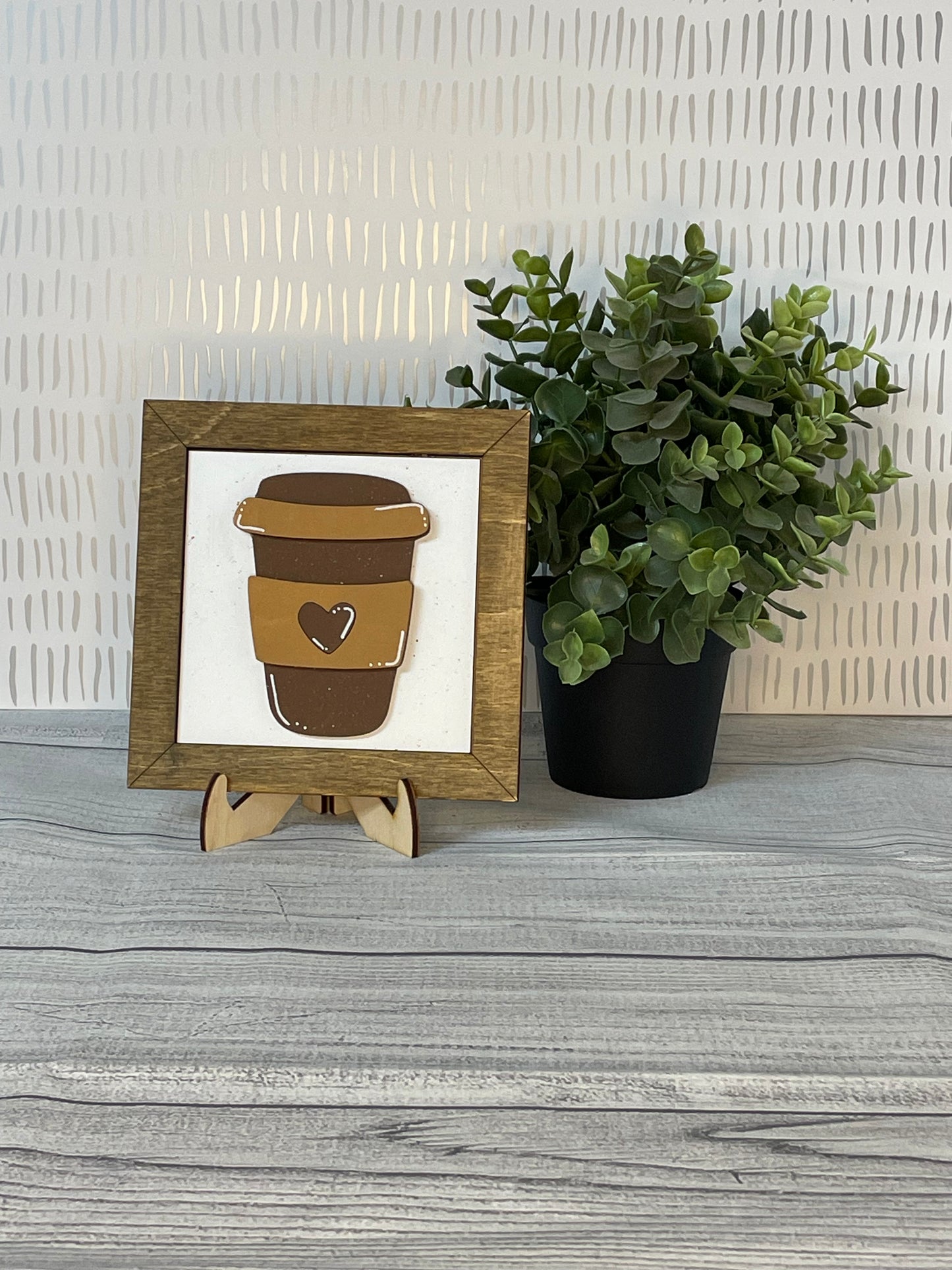 To Go Cup- Coffee Interchangeable Tiles