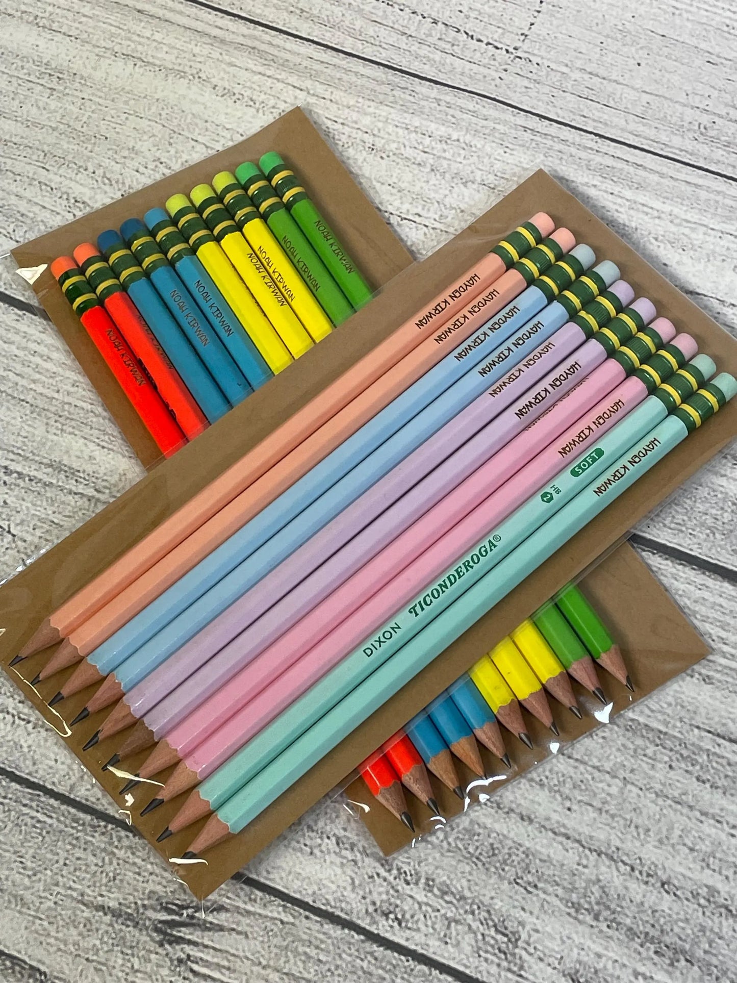 Customized #2 Pencils for School; Teacher Back to School Gift; Personalized Pencils for Kids; Stocking Stuffer; Birthday Party Favor
