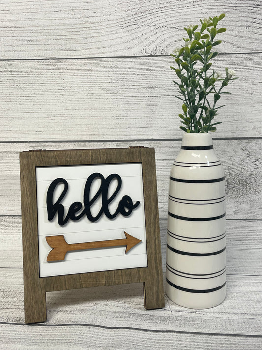 Hello- Home Interchangeable Tiles