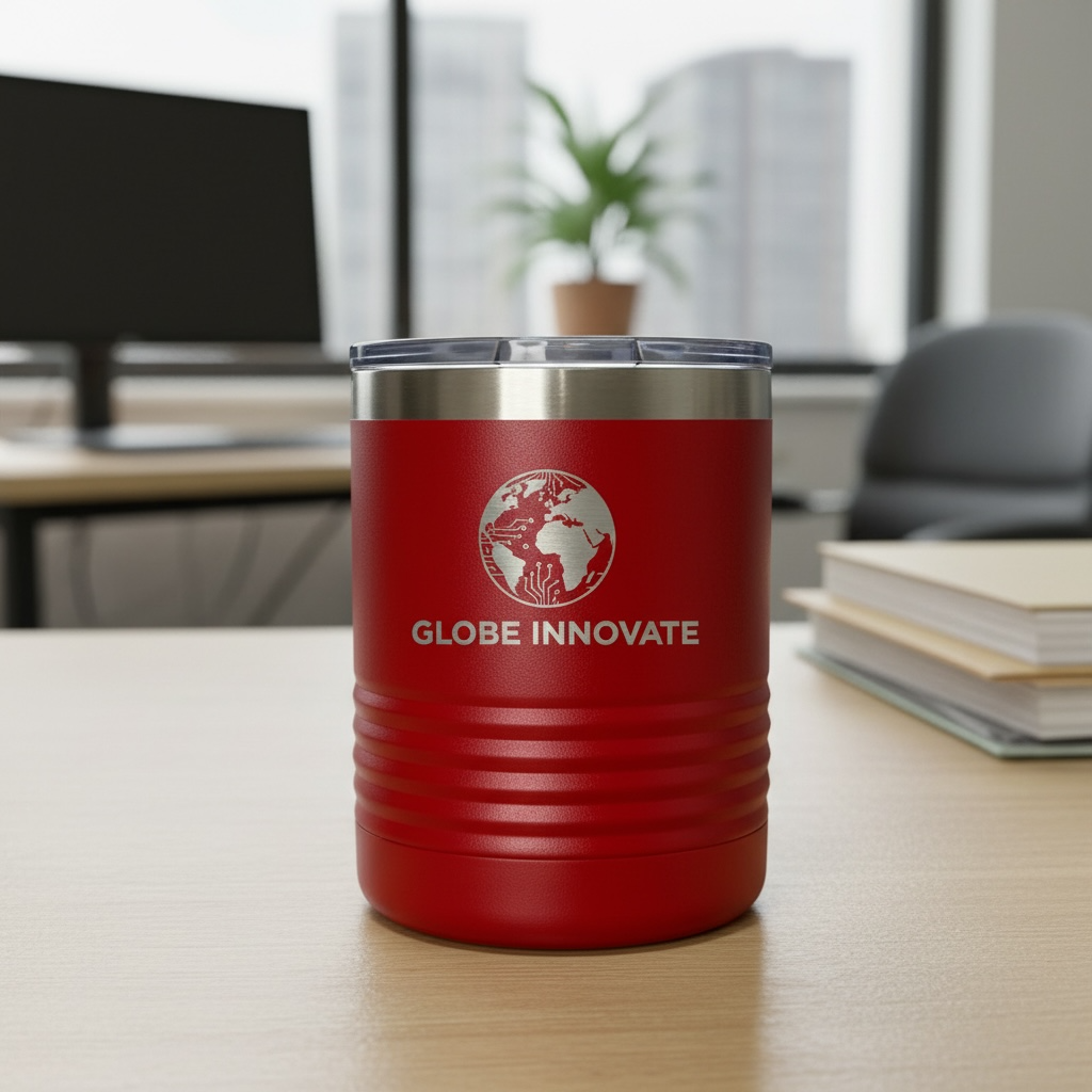 Colorful Polar Camel 10 oz. tumblers with custom engraving for corporate gifts