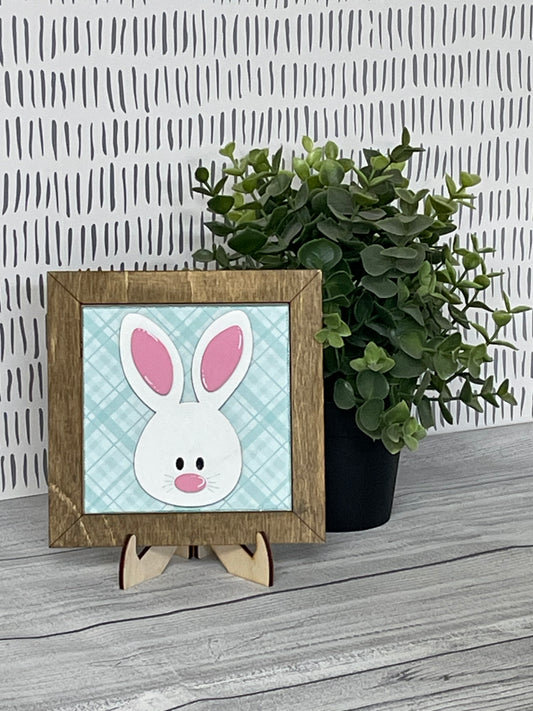 Boy Bunny- Easter Interchangeable Tile