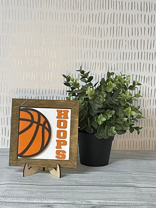 Hoops- Basketball Interchangeable Tiles