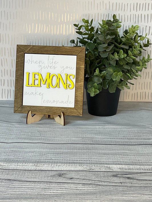 When Life Gives you Lemons- Lemon Interchangeable Tiles