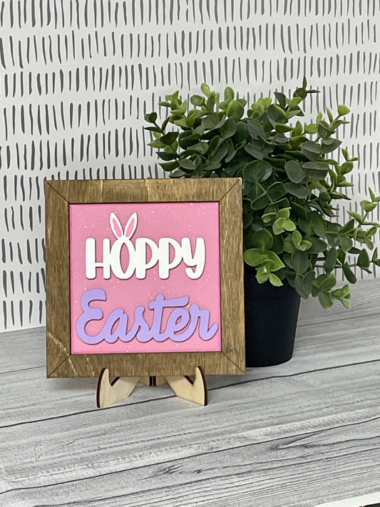 Hoppy Easter- Easter Interchangeable Tile