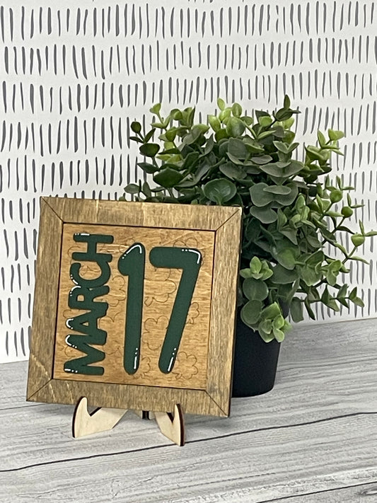March 17- St. Patrick’s Day Interchangeable Tile