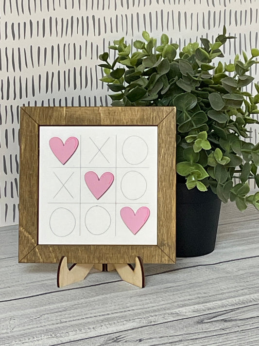 Tic Tac Toe- Valentine's Day Interchangeable Tile