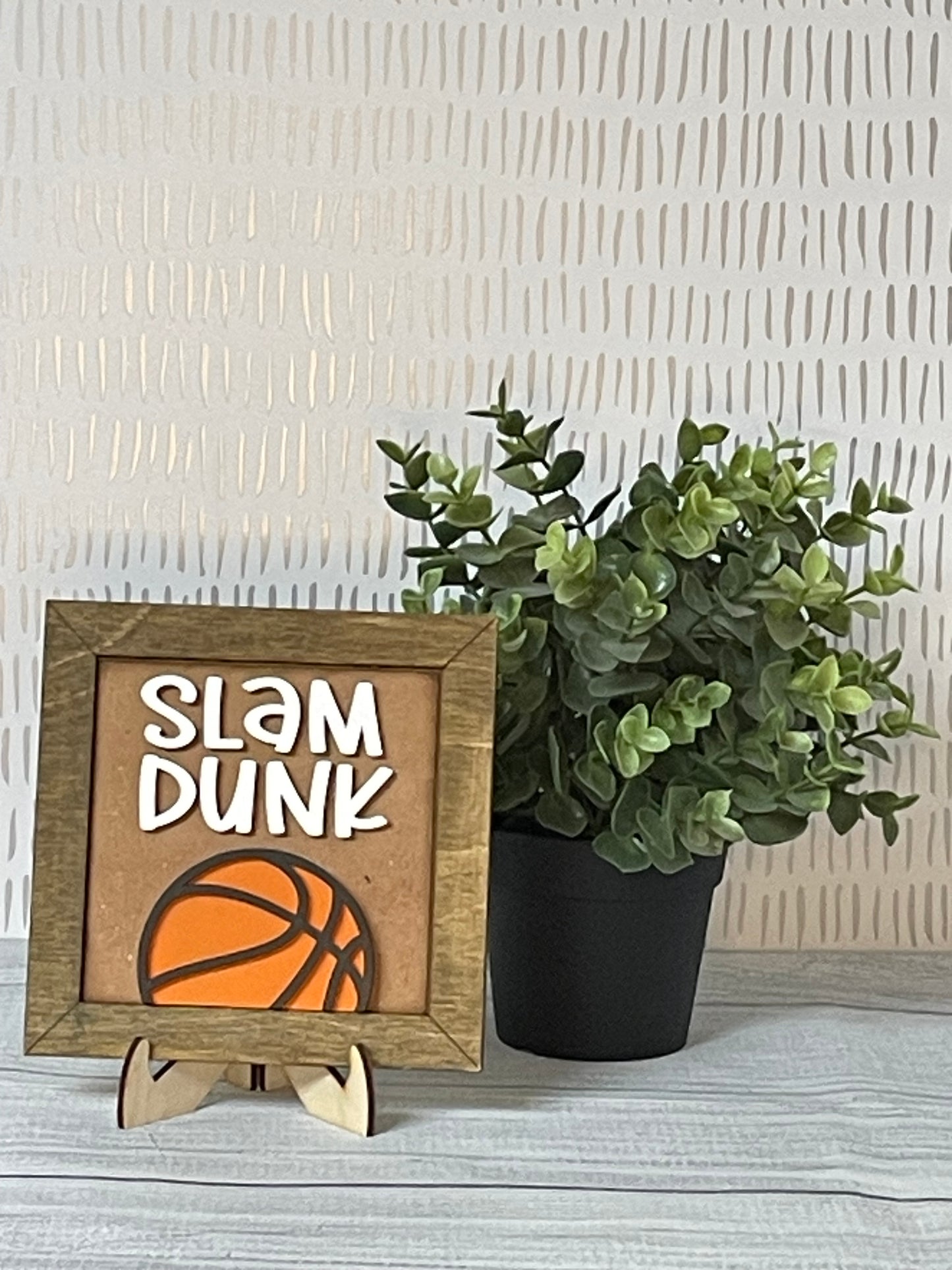 Slam Dunk- Basketball Interchangeable Tiles