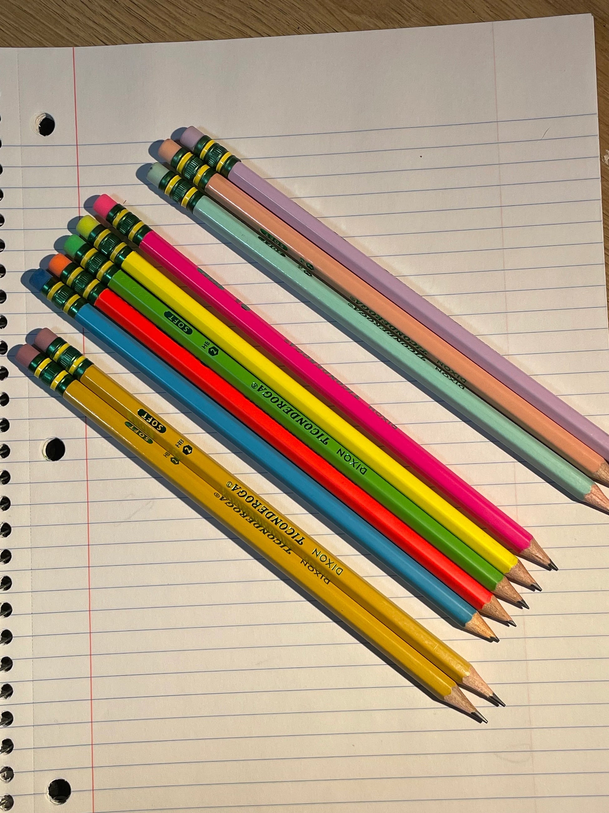 Bulk personalized engraved pencils for birthday party favors and classroom gifts