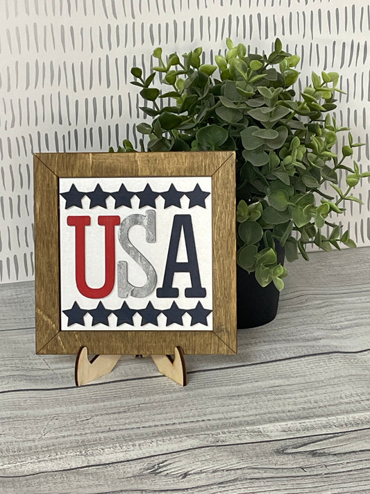 USA- 4th of July Interchangeable Tile