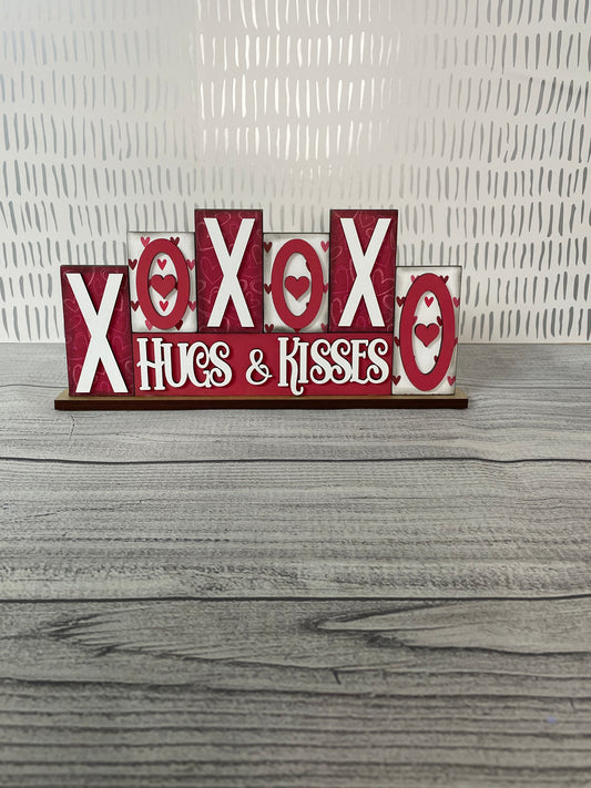 XOXO Hugs Kisses Sign