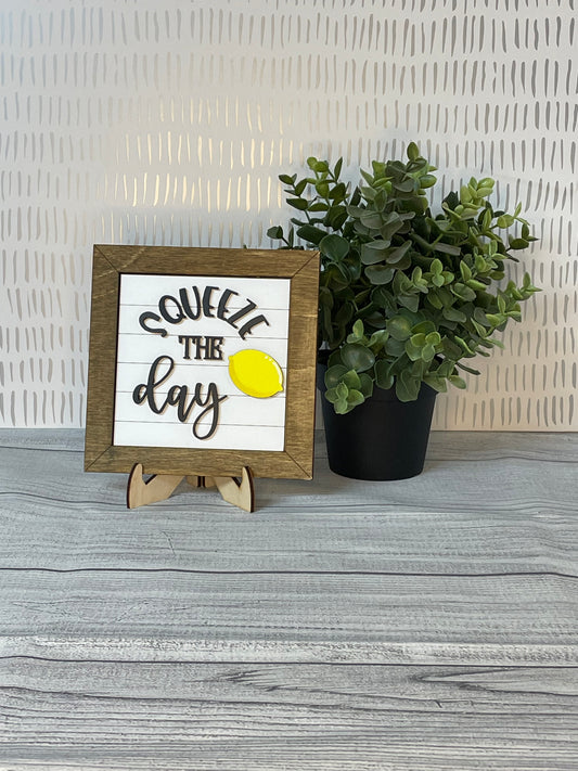 Squeeze The Day- Lemon Interchangeable Tiles