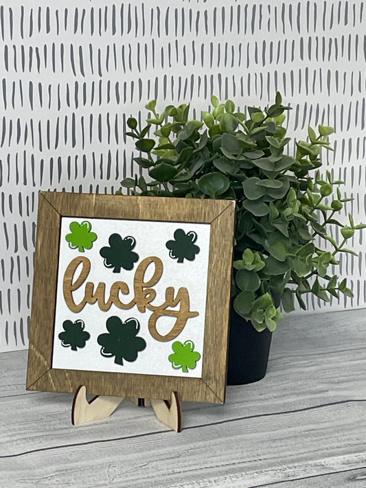 Lucky- St. Patrick’s Day Interchangeable Tile