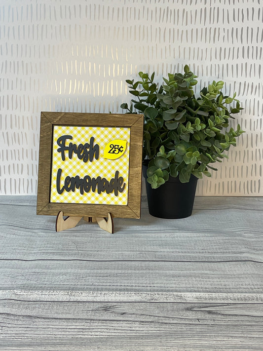 Fresh Lemonade- Lemon Interchangeable Tiles