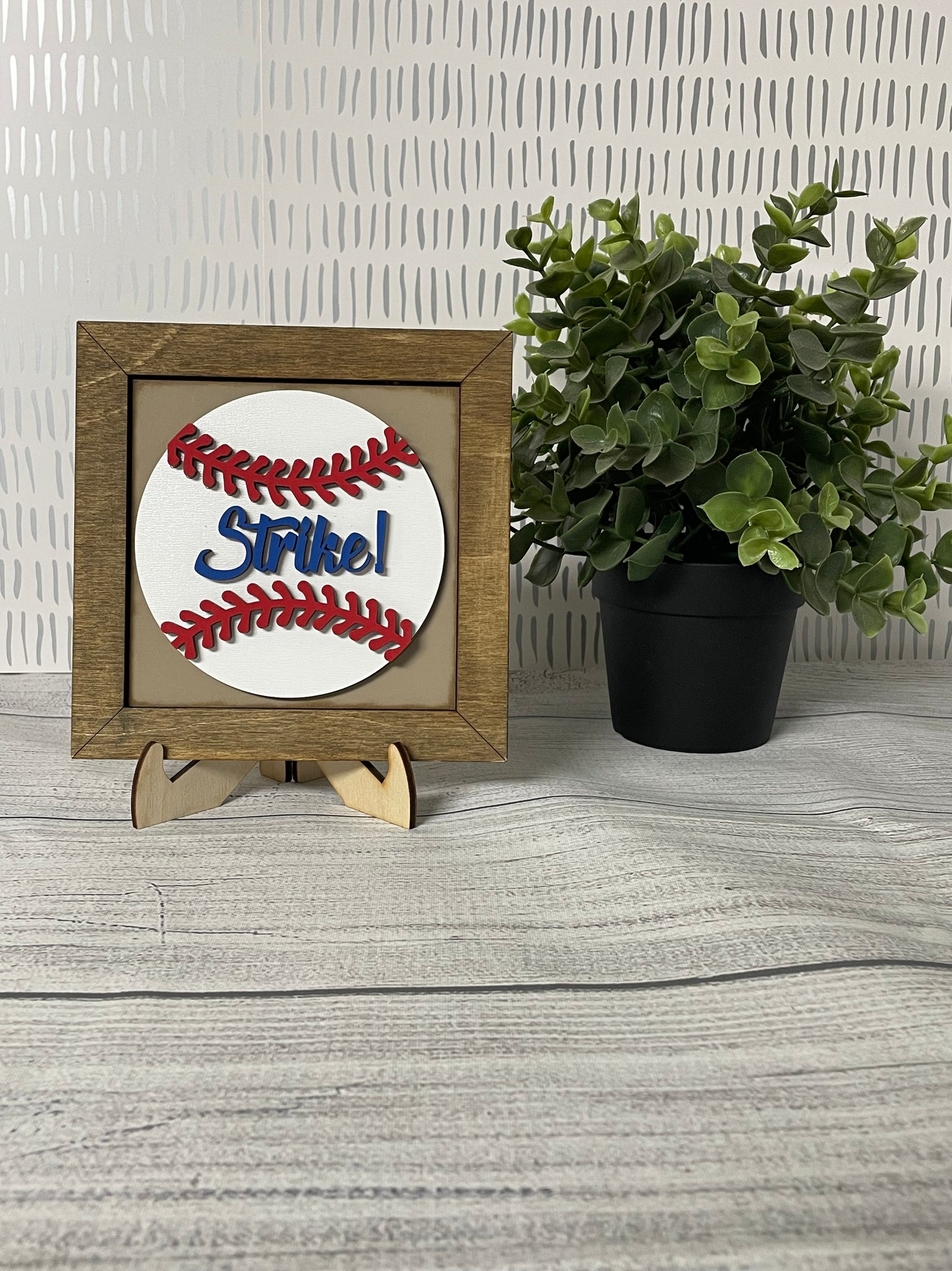Strike- Baseball Interchangeable Tiles