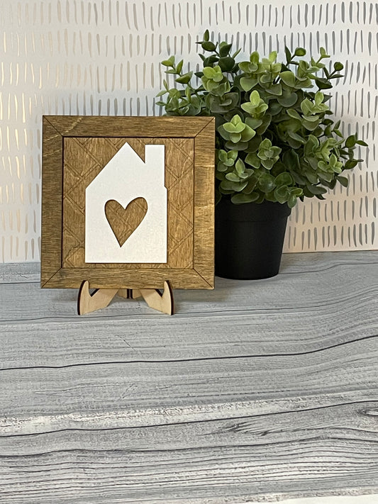 Heart House- Home Interchangeable Tiles