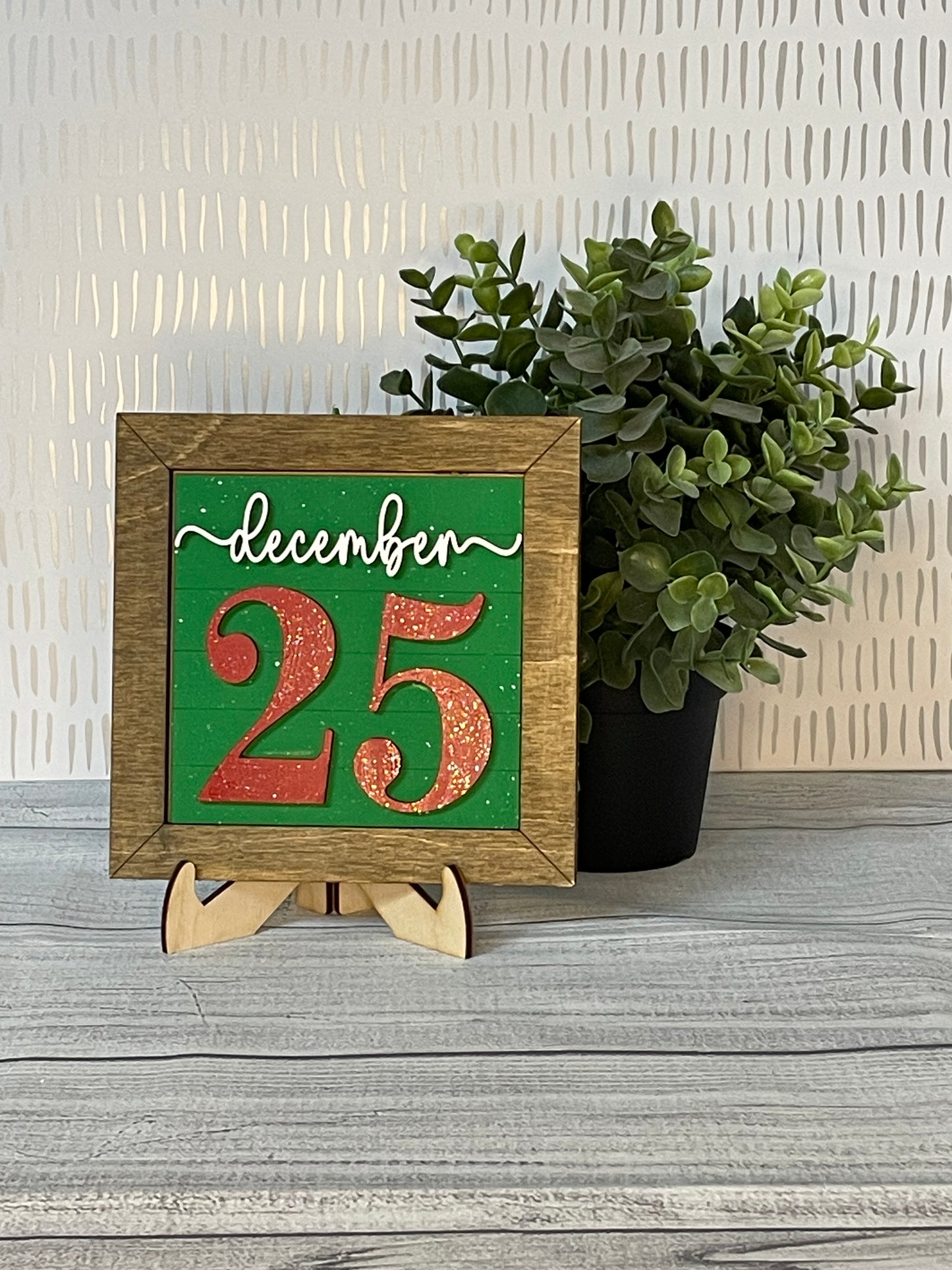 December 25th- Christmas Interchangeable Tiles