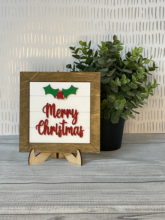 Merry Christmas- Christmas Interchangeable Tiles