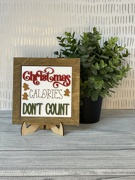 Christmas Calories- Christmas Interchangeable Tiles