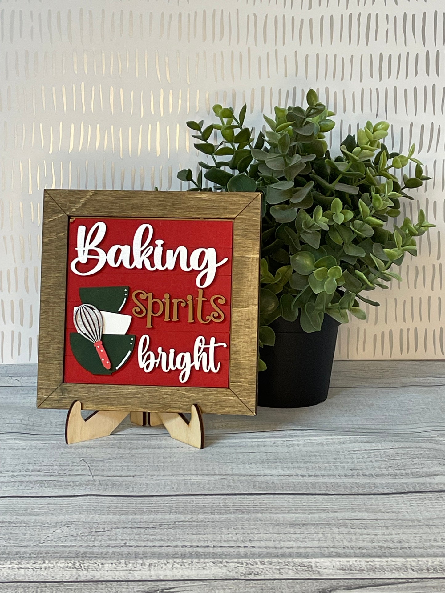 Baking Spirits Bright- Christmas Interchangeable Tiles