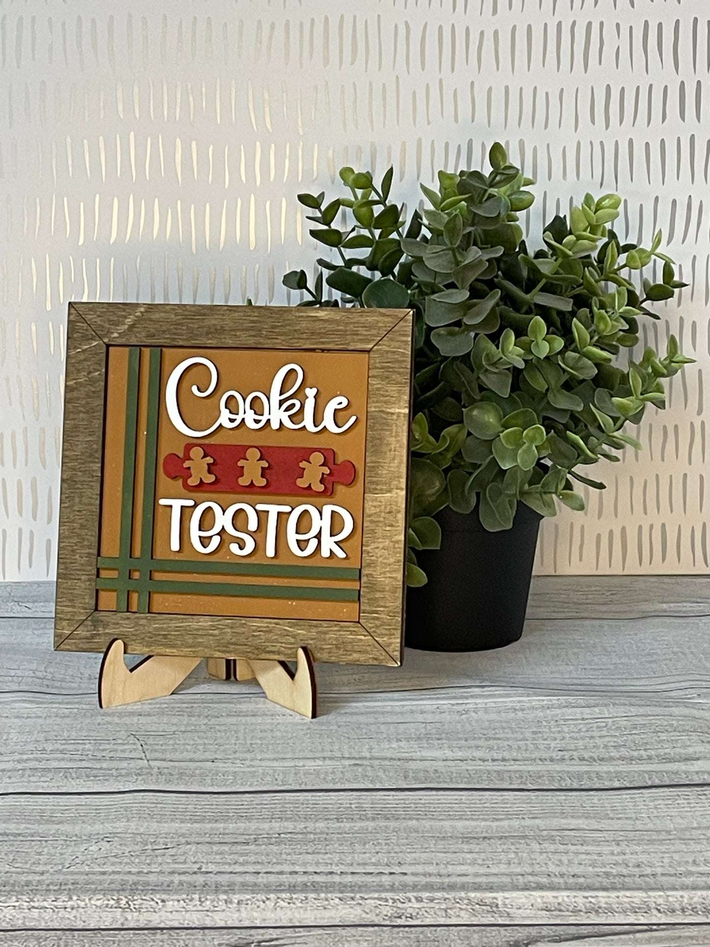 Cookie Tester- Christmas Interchangeable Tiles
