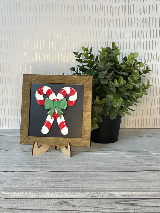 Candy Canes- Christmas Interchangeable Tiles