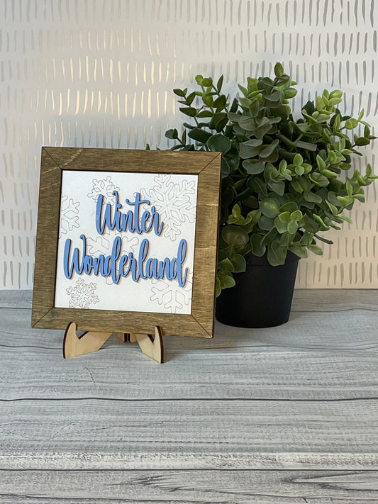 Winter Wonderland- Winter Interchangeable Tiles