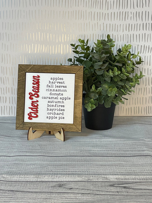 Cider Season-  Fall Interchangeable Tiles