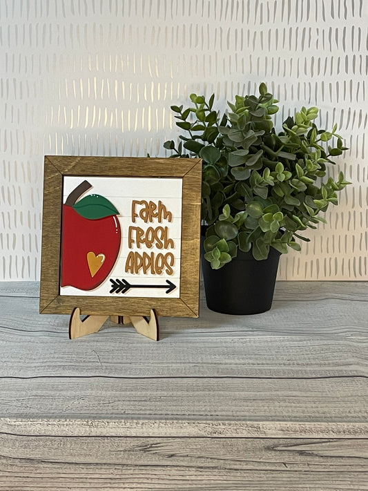 Farm Fresh Apples-  Fall Interchangeable Tiles