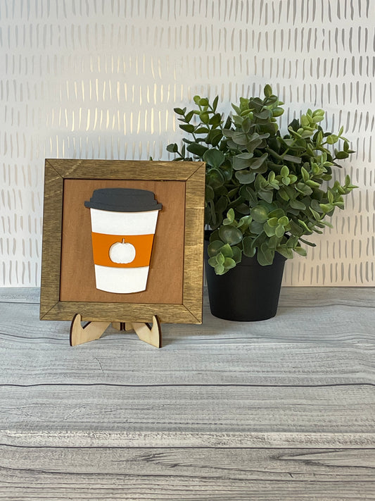 PSL To Go Cup-  Fall Interchangeable Tiles