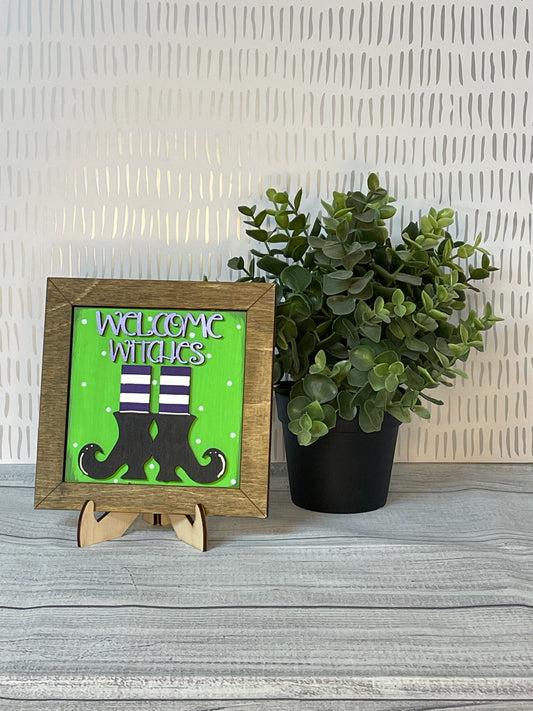 Welcome Witches-  Halloween Interchangeable Tiles