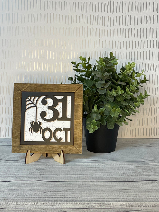 Oct 31-  Halloween Interchangeable Tiles