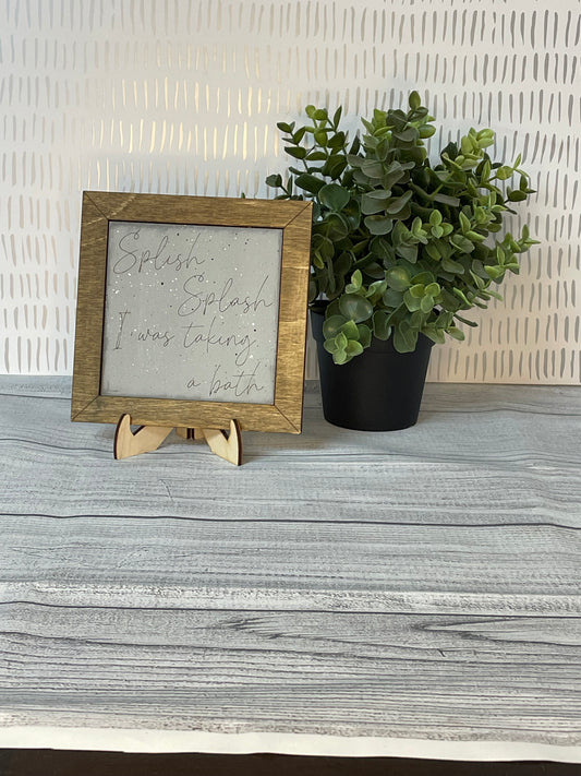 Splish Splash-  Home Interchangeable Tiles